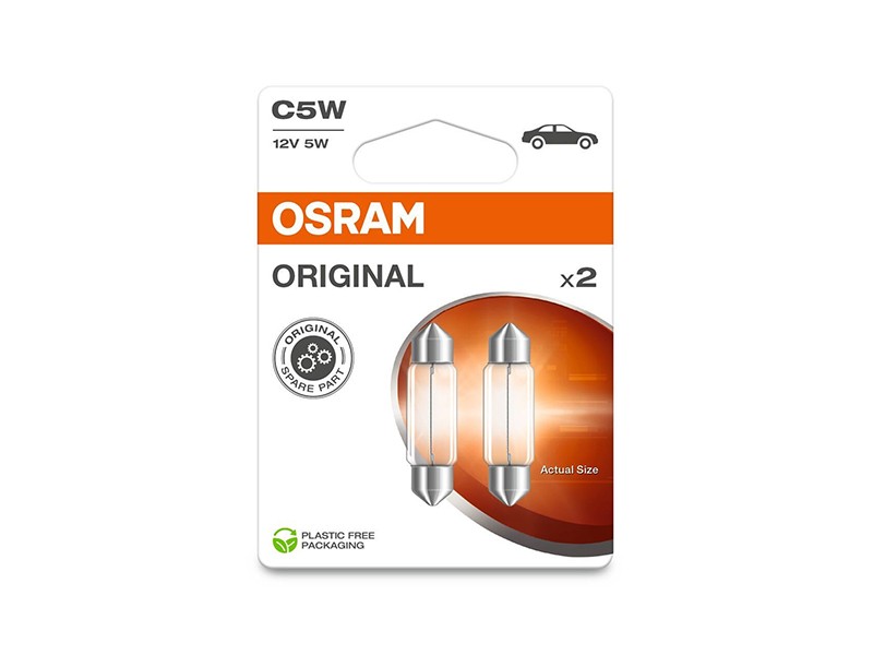 06.6418-2BL - LAMPADAS OSRAM C5W 36MM 12V 5W
