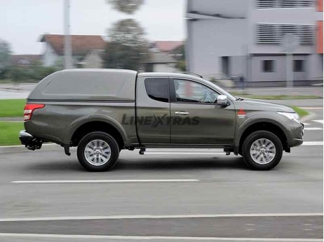 Hard-Top Mitsubishi L200 2015+ Club Cab S/ Ventanas Linextras