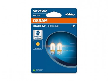 06.2827DC-2BL - LAMPADAS WY5W OSRAM 12V 5W W2.1X9.5D DIADEM CROM