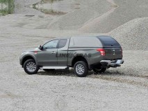 Hard-Top Mitsubishi L200 2015+ Club Cab Sans Fenêtre Linextras