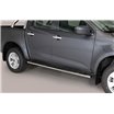 MARCHEPIEDS OVALE EN INOX C/D ISUZU D-MAX 2024+