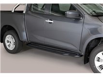 MARCHEPIEDS LATÉRAUX NOIRS ISUZU C/E D-MAX 2024+