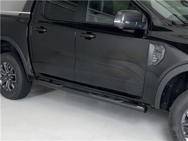 [53.KGM 07/P] SIDE STEPS PIPE BLACK 4D KGM MUSSO 2024