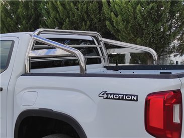 [53.KGM 109/I] ROLL-BAR W/GLASS PROT. S/STL 63MM KGM MUSSO 2024