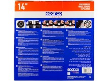 Juego Tapacubos Sicilia Bicolor 14'' Sparco Corsa