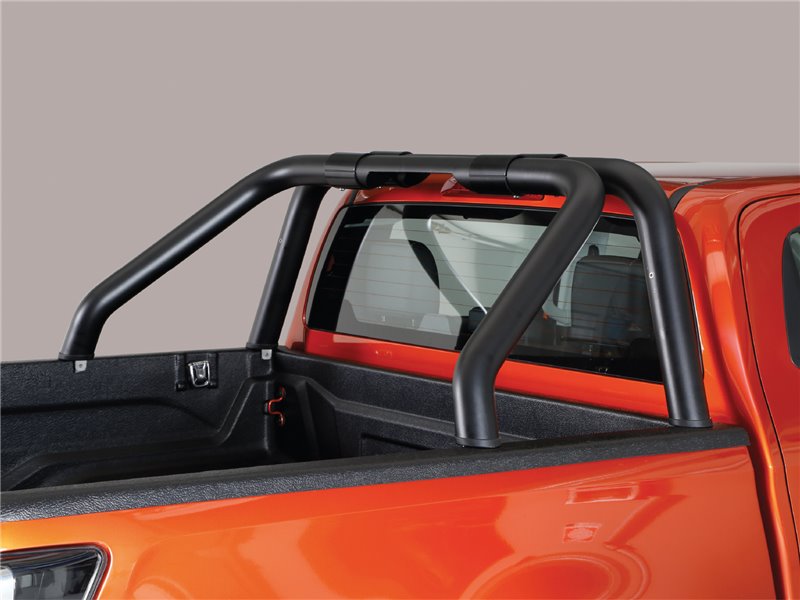[50.OC6 39/P] BLACK SHORT DOUBLE ROLL-BAR ISUZU D-MAX 2024 C/DC/E
