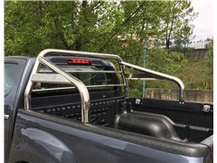 [50.OC6 109/I] ARCEAU DE SÉCURITÉ AVEC PROTECTION VERRE EN ACIER INOXYDABLE 63MM ISUZU D-MAX 2024+