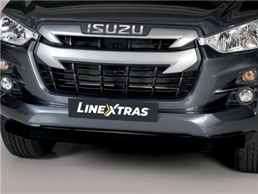 [50.OC6 29/P] SPOILER AVANT TUBE NOIR ISUZU D-MAX 2024+
