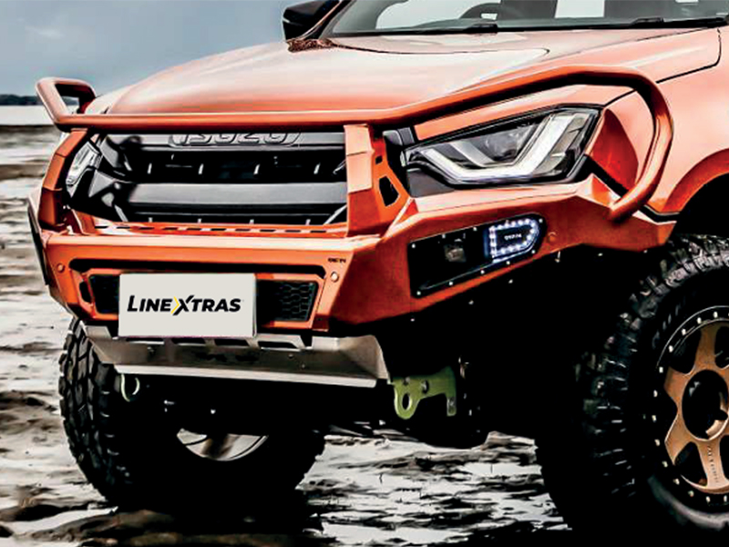 [50.OC6 81] PARACHOQUES CON BASE DE CABRESTANTE+PARRILLA ISUZU D-MAX 2024+»