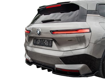 DIFUSOR CENTRAL TRAS BMW IX M-PACK I20 2021+ PRETO