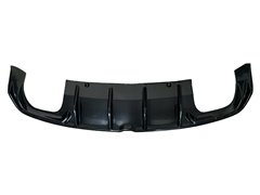 [62.DIFAU0147] DIFUSOR TRAS AUDI S3 SEDAN 8V 2013-2016 PRETO