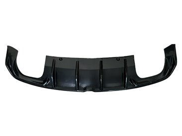 [62.DIFAU0147] DIFUSOR TRAS AUDI S3 SEDAN 8V 2013-2016 PRETO