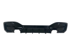 [62.DIFBM0450] DIFUSOR TRAS BMW SERIE 1 F20/F21 2015-2019 M PRETO