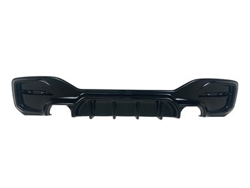 [62.DIFBM0450] DIFUSOR TRAS BMW SERIE 1 F20/F21 2015-2019 M PRETO