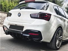 DIFUSOR TRAS BMW SERIE 1 F20/F21 2015-2019 M PRETO