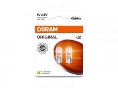 OSRAM W3W (T10) 12V 3W LAMPS (2.1X9.5D) (BL2)