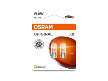 LAMPES OSRAM W3W (T10) 12V 3W (2,1X9,5D) (BL2)
