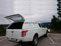 Hard-Top Mitsubishi L200 2015+ Club Cab Sans Fenêtre Linextras