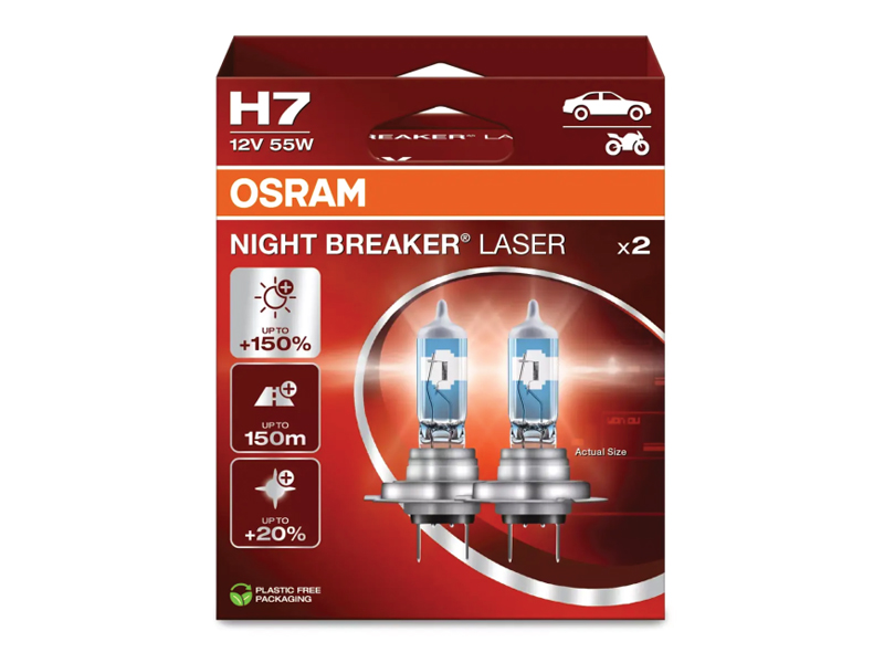 [06.64210NL-2HB] LAMPADAS H7 OSRAM NIGHT BRK L NEXT G (CX2)
