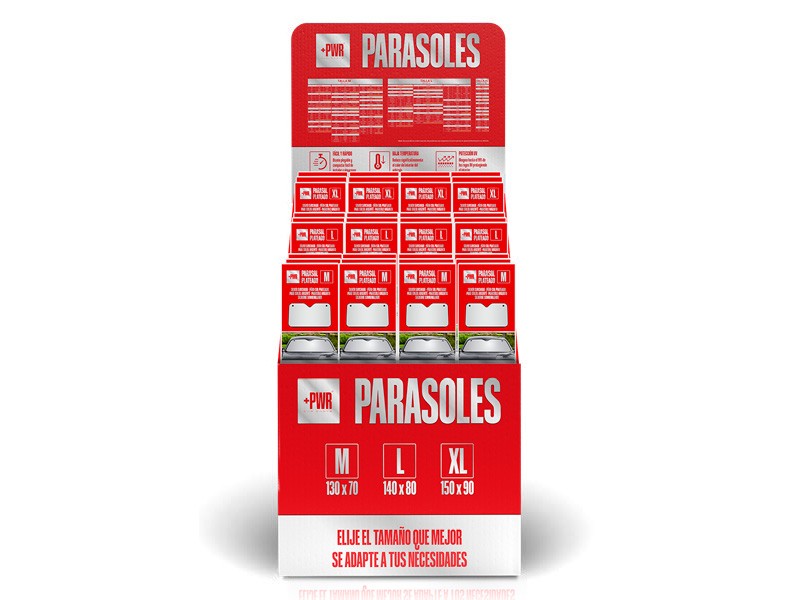 PRÉSENTOIR DE PARASOLS 40 UN