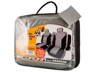 SET COMPLET DE HOUSSES DE SIÈGE AUTO FIRENZE GRIS