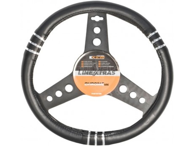 [04.PWFV1002] HOUSSE DE VOLANT CHROMELINE NOIR