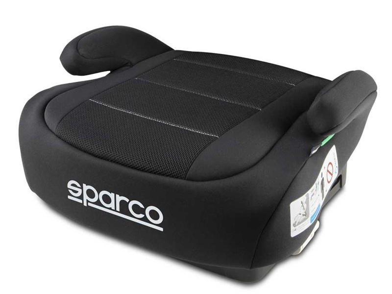 [27.SPC3003NRISOFIX] ASIENTO SPARCO NIÑO F100KI NEGRO R129/03