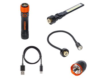 KIT LUMIÈRE D'INSPECTION LEDINSPECT 3-IN-1