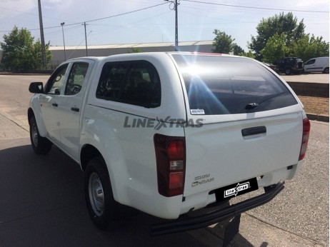 Hard-Top Isuzu D-Max 2017+ CD C/ Janelas Linextras Hard-Top Isuzu D-Max 2017+ CD C/ Janelas Linextras