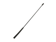 [72.7501] WRC ANTENNE DE TOIT UNIVERSELLE PROFILÉE FIBRE DE VERRE BRIN DE 40CM  NOIRE