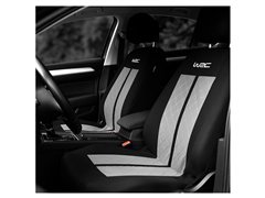 WRC 007588 HOUSSES DE SIÈGE VOITURE UNIVERSELLES, AVANT-ARRIÈRE 2/3-1/3, RACING