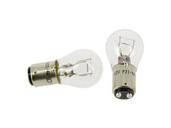 [72.8782] MICHELIN 2 AMPOULES POUR VEILLEUSE ET FEU STOP POIRETTES P21/4W