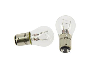 [72.8782] MICHELIN 2 AMPOULES POUR VEILLEUSE ET FEU STOP POIRETTES P21/4W