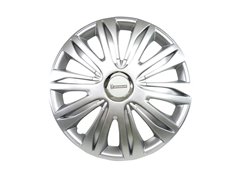 [72.9109] MICHELIN SET 4 HUBCAPS 14" NIGHT VISION SECURITY 42 CHROME