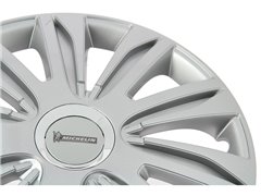 TAMPÕES DE RODA 15" NIGHT VISION SECURITY 42 CROMADO 4 UN MICHELIN