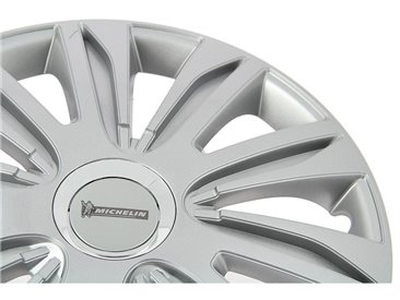 TAMPÕES DE RODA 15" NIGHT VISION SECURITY 42 CROMADO 4 UN MICHELIN