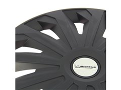 [72.9136] MICHELIN JUEGO 4 TAPACUBOS 14" NIGHT VISION SECURITY 04 BLACK