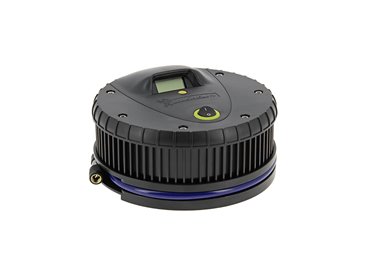 [72.9539] COMPRESSEUR 12V ROND NOIR MANO DIGITAL INTÉGRÉ