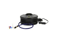 COMPRESSEUR 12V ROND NOIR MANO DIGITAL INTÉGRÉ