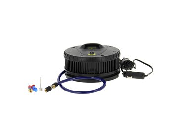 COMPRESSEUR 12V ROND NOIR MANO DIGITAL INTÉGRÉ