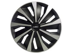 [72.7498] JOGO 4 TAMPÕES DE RODA 15'' CARBON STYLE WRC
