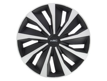 [72.7497] JOGO 4 ENJOLIVEURS DE ROUE 14'' CARBON STYLE WRC