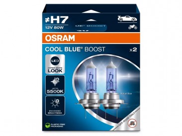 H7 Lamp 80W 12V Osram Cool Blue Boost (Cx2)