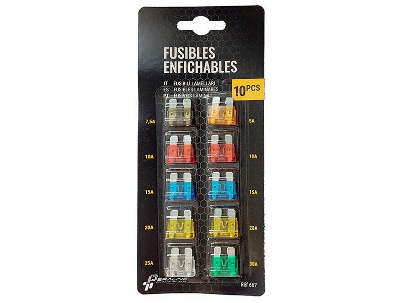 03.00667 - Fusibles estándar laminados 5-7,5-10-15-20-25-30 A