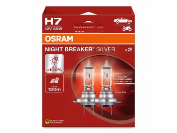 H7 Osram Night Breaker Silver Lámparas (Cx2)