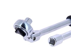 PRECISION STEEL SPARK PLUG WRENCH 16-21 RATCHET