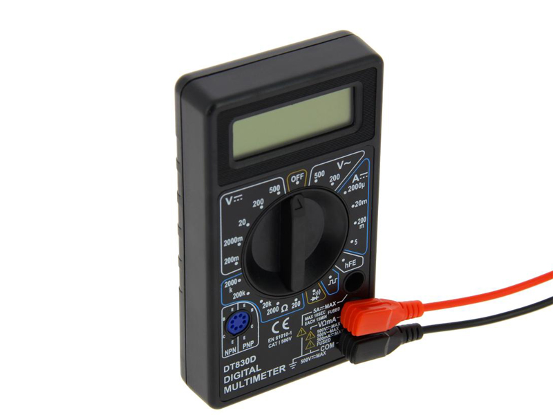 [72.211380] PRECISION STEEL MULTIMETRO DIGITAL