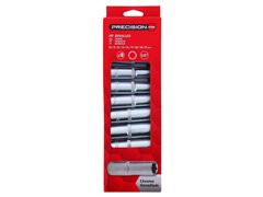 PRECISION STEEL DEEP SOCKET SET 10-21 1/2"