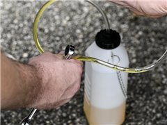 PRECISION STEEL Purgeur frein avec bocal