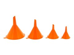 [72.300604] PRECISION STEEL SET OF 4 FUNNELS